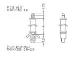 2.0/3.0mm Spacer Support